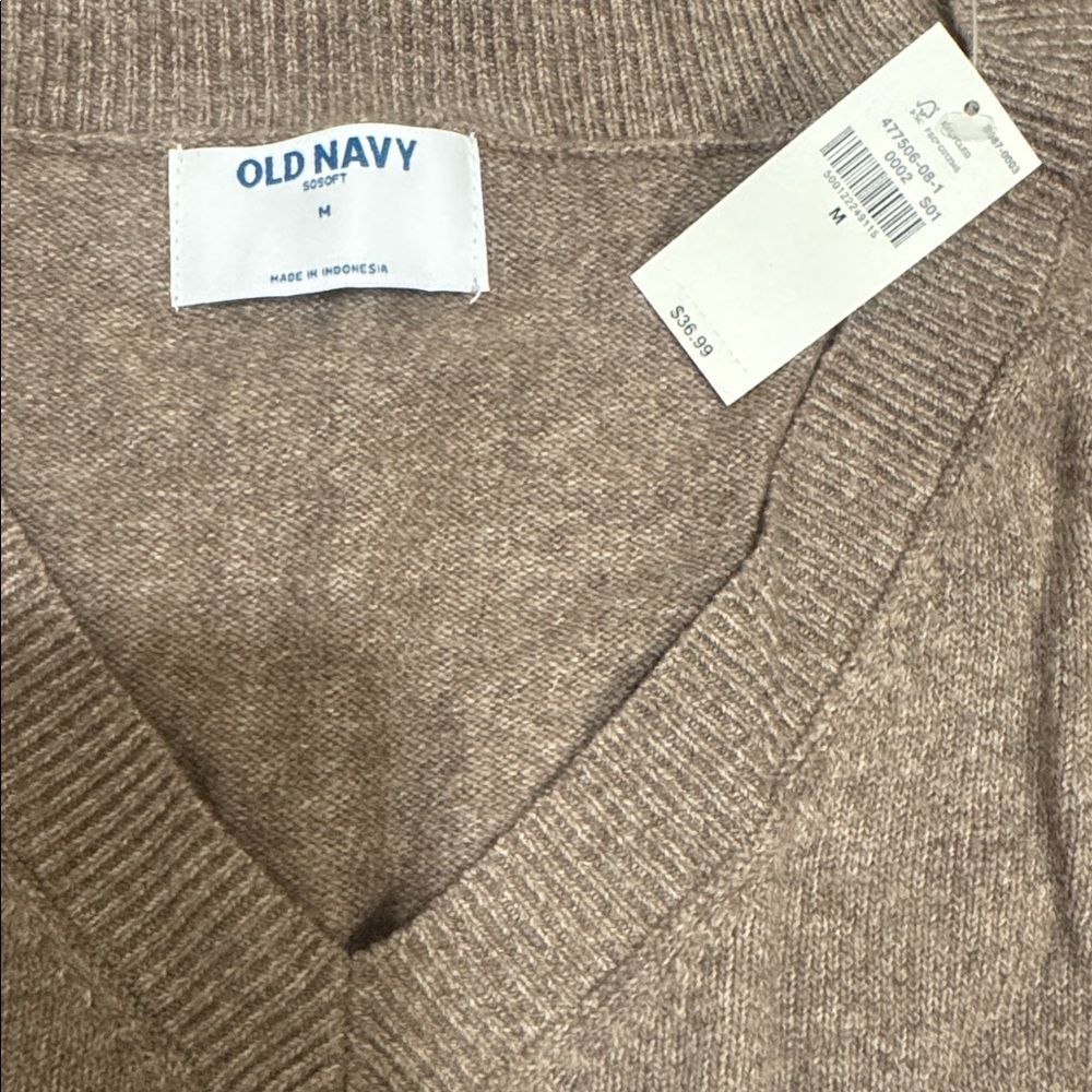 SoSoft Loose V-Neck Sweater - Picture 2 of 4